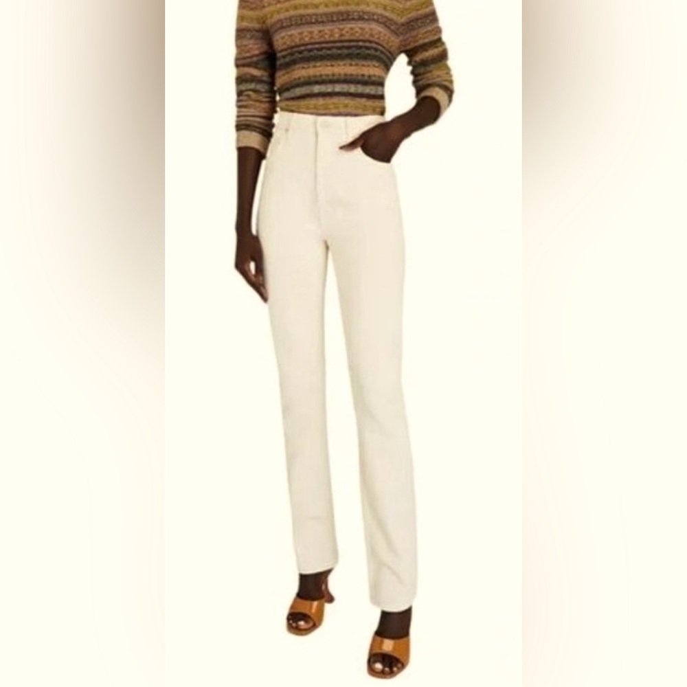 MOTHER SUPERIOR The High Waisted Rider Skimp in Act Natural 30X32 Bougie Beige